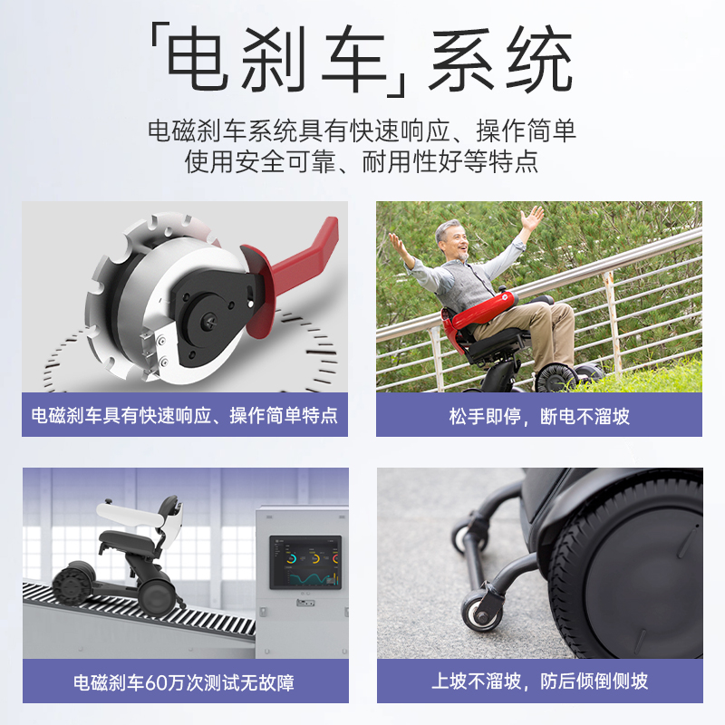 Mobility scooter wheelchair for the disabled