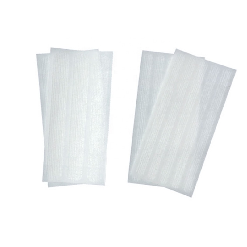 Wound skin closure strips