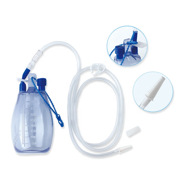 High Vacuum Wound Drainage Bottle Pleural drainage Set,