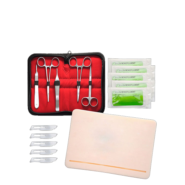 Surgical suture kit Students suture practice kit Durable kit de suture