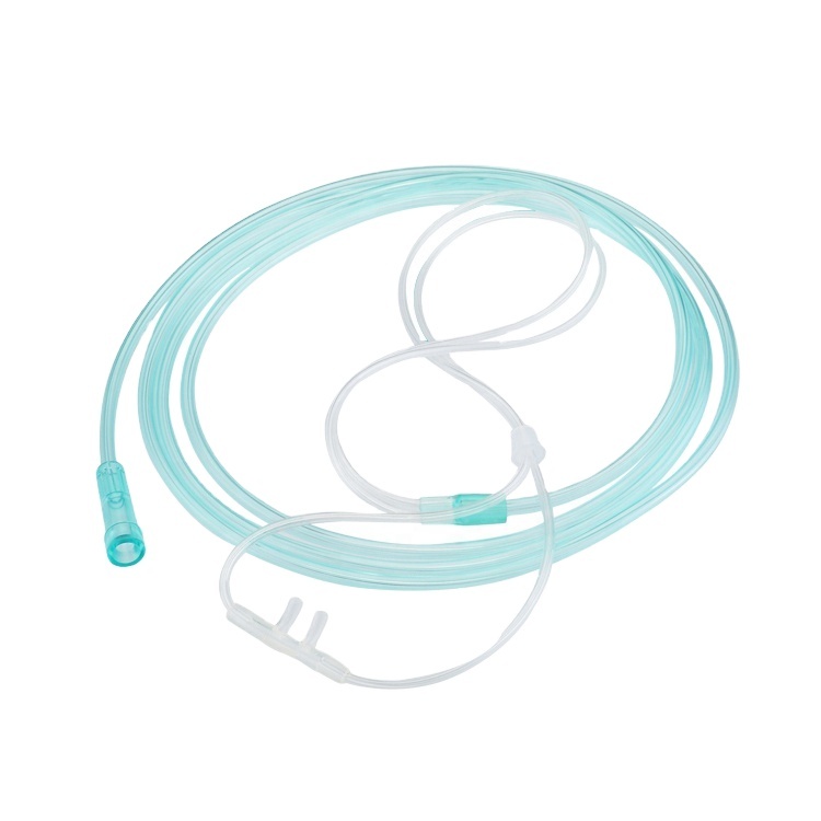 Cheap price adult medical disposable pvc soft nasal oxygen cannula