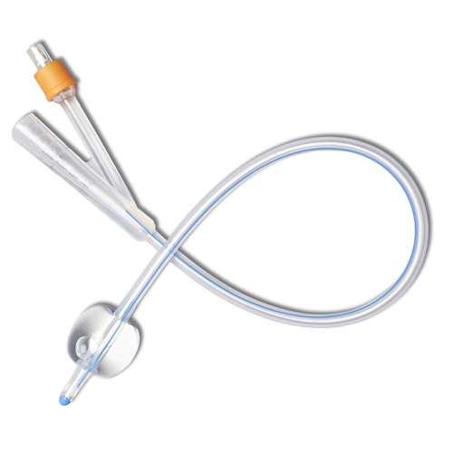 Factory price foley catheter 2 way Hospital use silicone urinary catheter Medical silicone foley/urine catheter