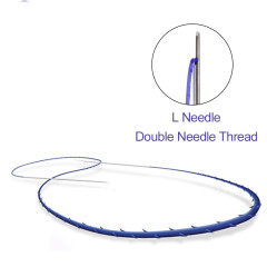Thread lifting reborn absorbable surgical suture double3d cog pdo thread blunt