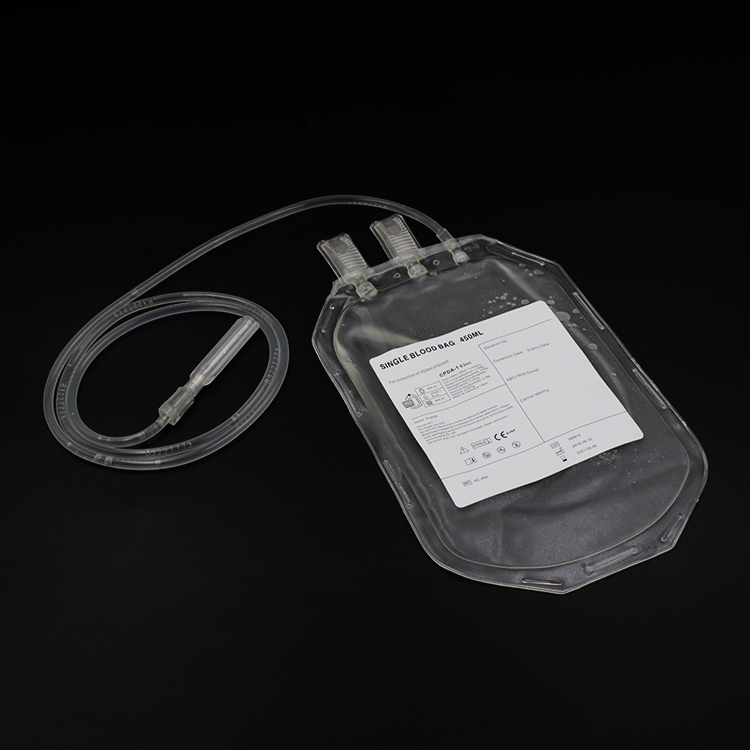 High quality plastic blood collection bag price