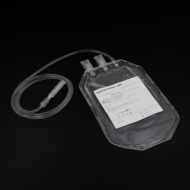 High quality plastic blood collection bag price