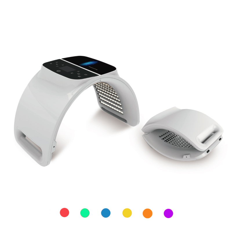 Chargeable LED light therapy beauty device