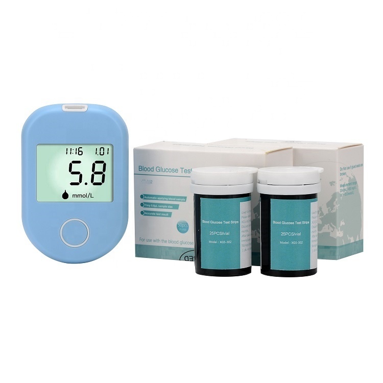 Handheld Blood Glucose Meter Blood Glucose Meter with strips