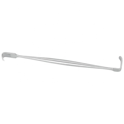 Factory Price Orthopedic Surgical Instruments Double Head Hook Orthopedic Veterinary Instruments Titanium Implant