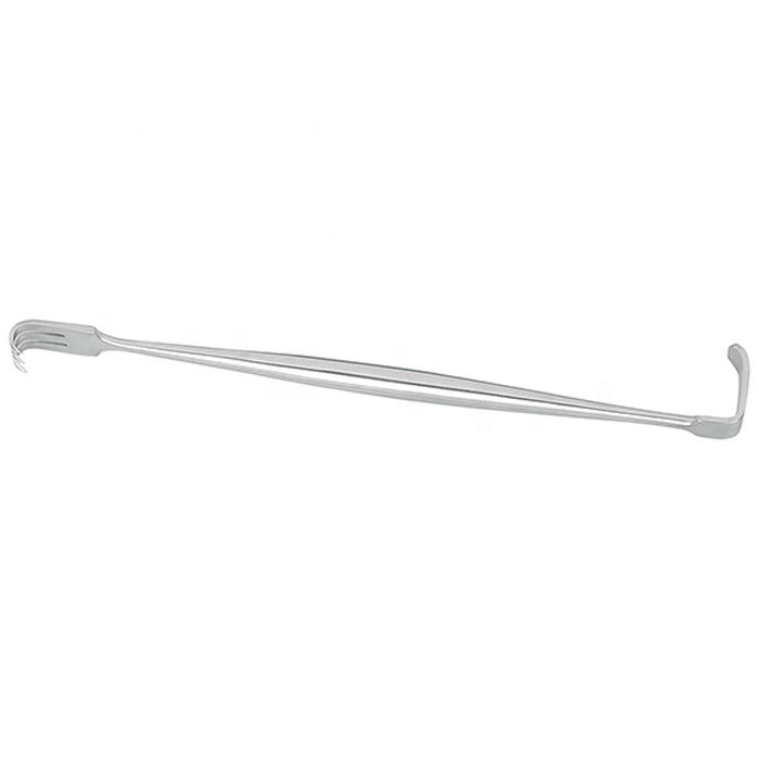 Factory Price Orthopedic Surgical Instruments Double Head Hook Orthopedic Veterinary Instruments Titanium Implant