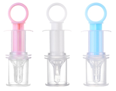 Naked syringe feeder