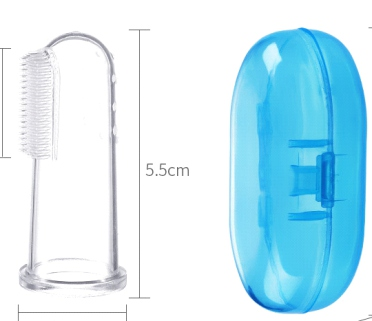 Thumb toothbrush boxed