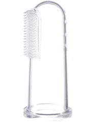 Naked thumb toothbrush