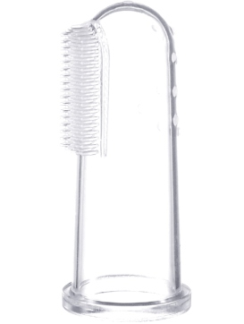 Naked thumb toothbrush