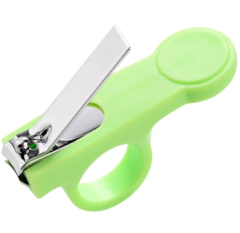 Semi-round nail clippers