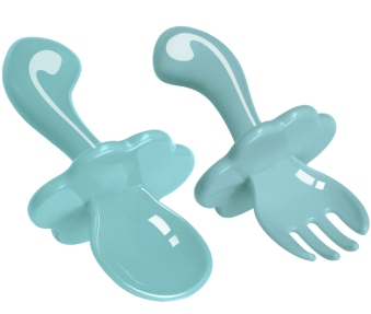 Short handle fork spoon