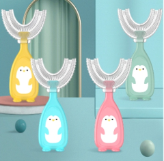 U-shaped manual  toothbrush
