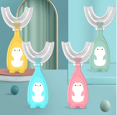U-shaped manual  toothbrush