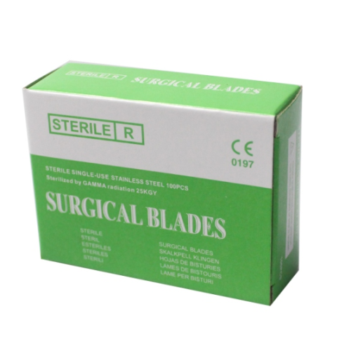 Disposable surgical blade stainless steel