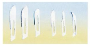 DISPOSABLE CARBON STEEL SURGICAL BLADES