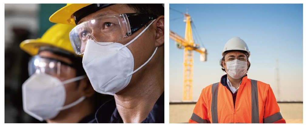 PARTICLE FILTERINGHALF MASK,Protective equipment