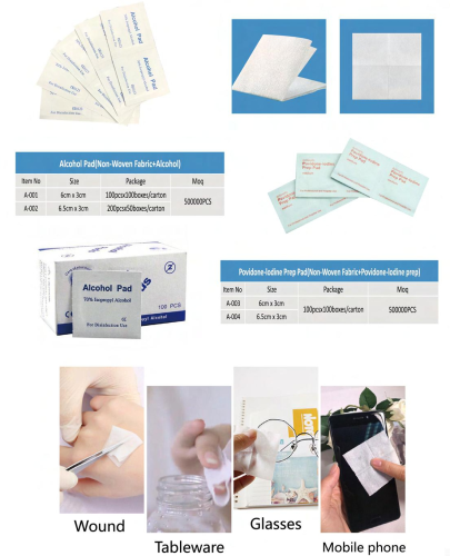 Alcohol Pad(Non-Woven Fabric+Alcohol)