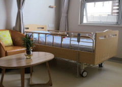 Wooden home nursing bed