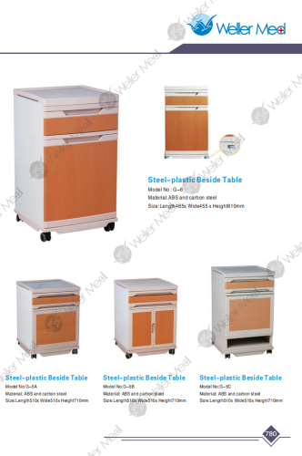 Steel-plastic Beside Table