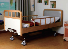 Wooden home nursing bed