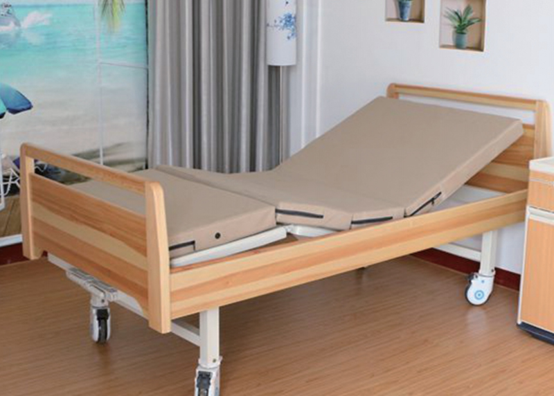 Wooden home nursing bed