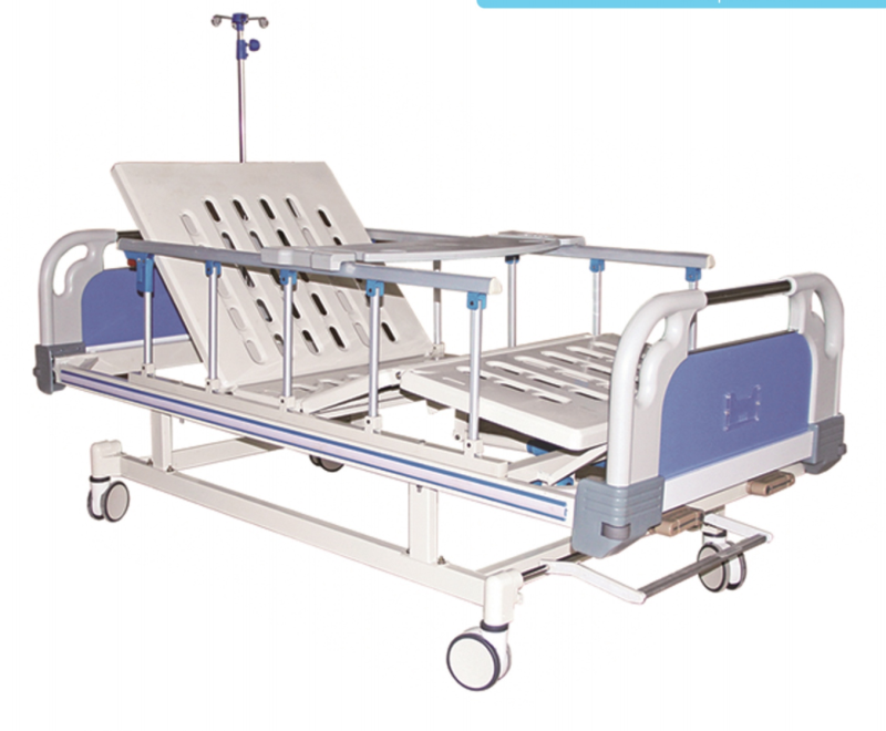 ABS two-crank hospital bed