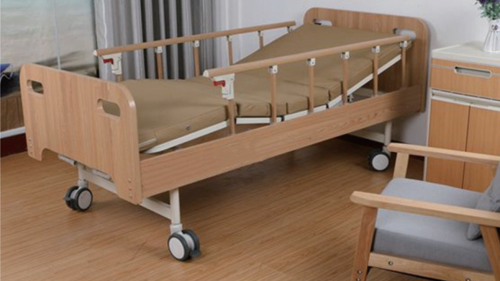 Wooden home nursing bed
