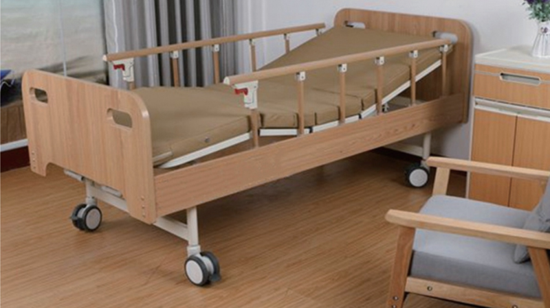 Wooden home nursing bed