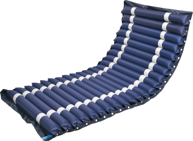 Bedsore M attress - Wavy strip (N avy blue)