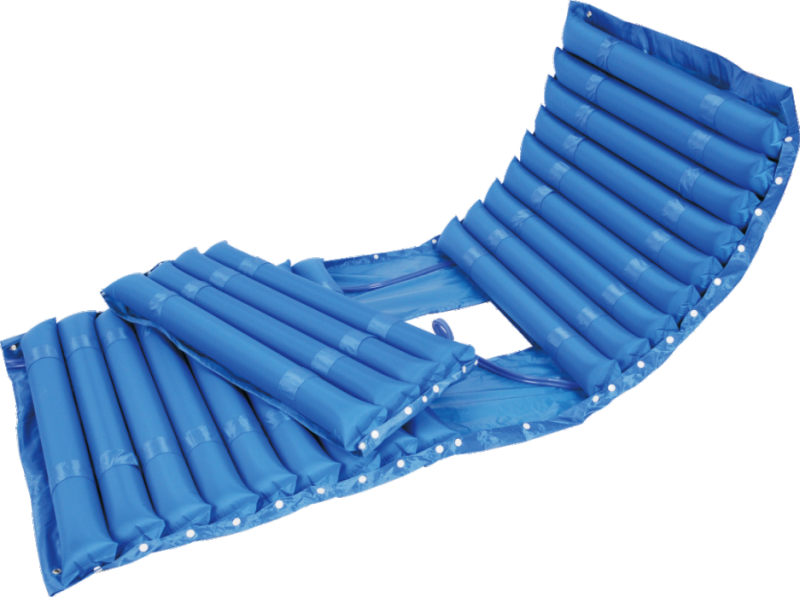 Bedsore Mattress - Strip unfurl w ith Pooping hole (royal blue)