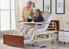 Wooden nursing home nursing bed