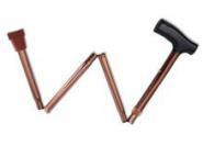 Folding crutch
