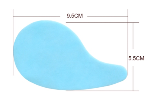 Ice applied eye patch