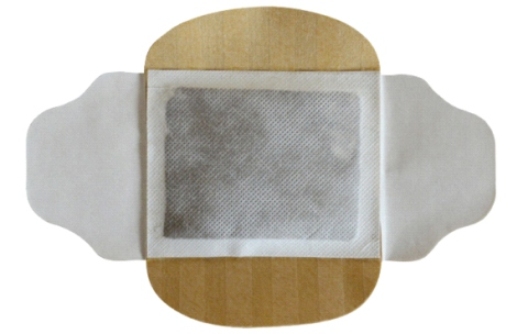 Four winged mugwort moxibustion patch (large powder pack) (skin color)