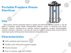 Portable Pressure Steam Sterilizer