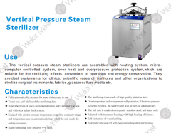 Vertical Pressure Steam Sterilizer