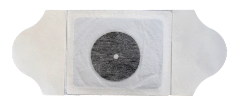 Four winged mugwort moxibustion patch (large powder pack) (skin color)