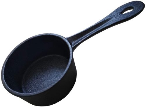 HAWOK Mini Pre- seasoned Cast Iron Skillet,Dia.6 inch Round pan cast iron  server frying pan…