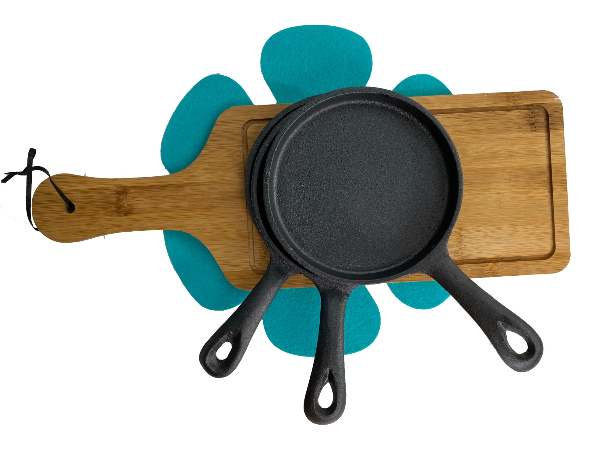 HAWOK Cast Iron mini cookware