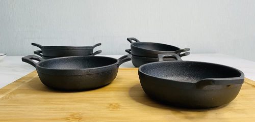 HAWOK Cast Iron mini cookware