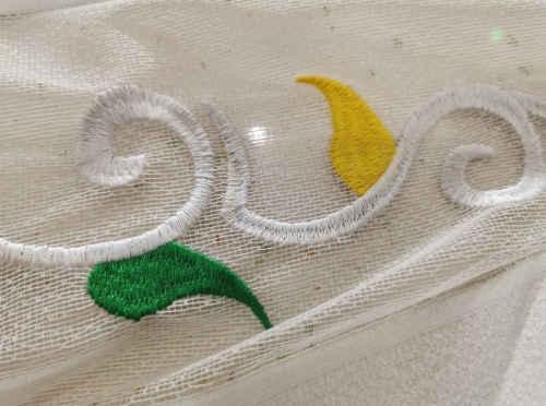 Rainbow 8 heads embroidery machine, curtain embroidering