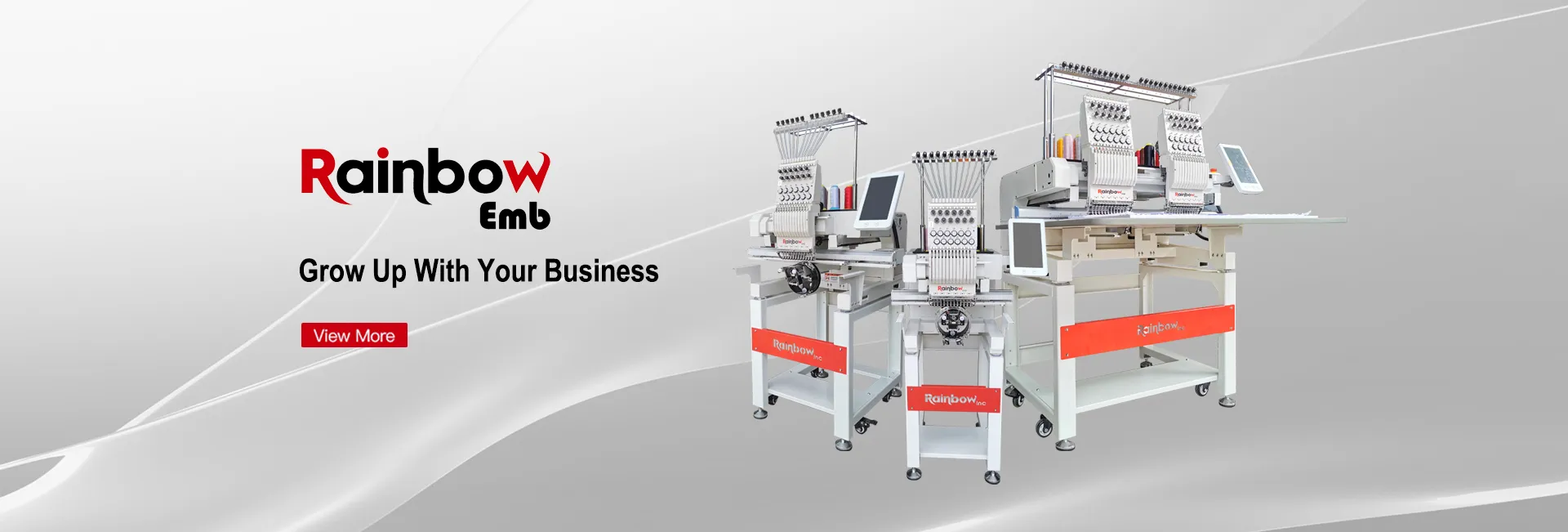 Rainbow embroidery machine