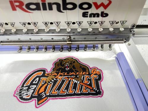 Rainbow Embroidery Machine, How an embroidery pattern was digitized from jpg bitmap in PC?