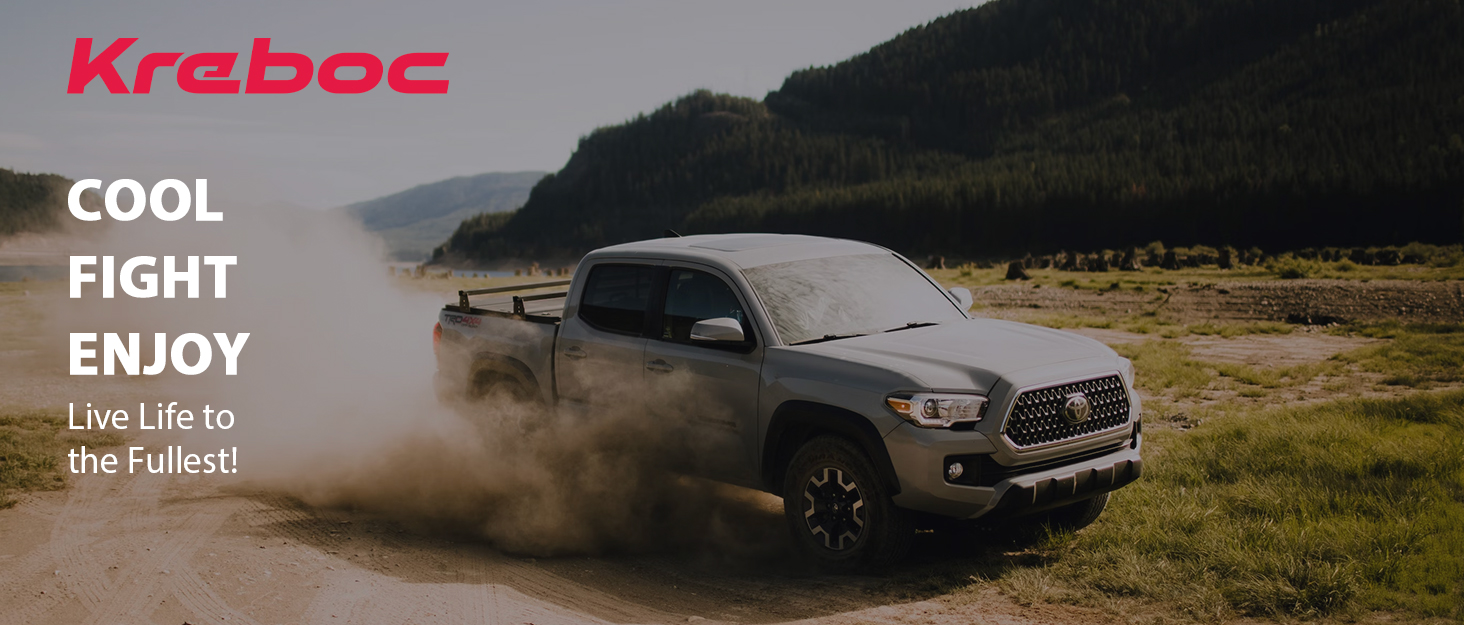 Kreboc's extendable heavy-duty truck bed rack has a load capacity of ...