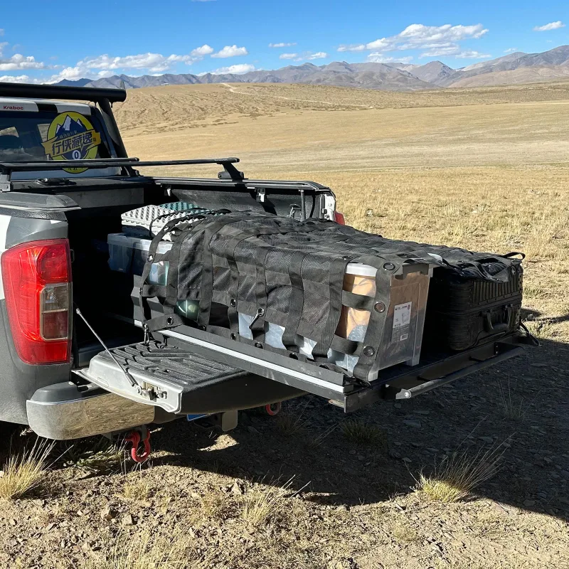 Kreboc 65''X49'' Durable Truck Bed Slides -Out Tray - Robust Cargo ...