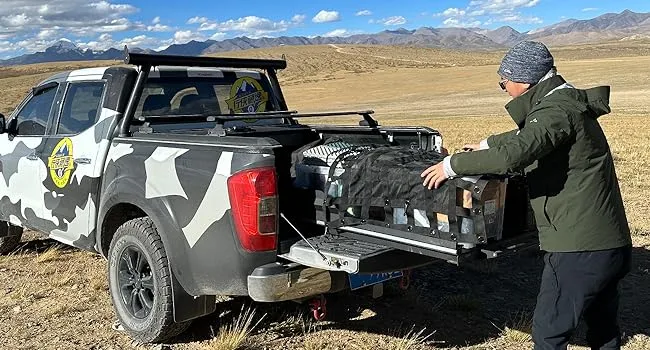 Kreboc 65''X49'' Durable Truck Bed Slides -Out Tray - Robust Cargo ...